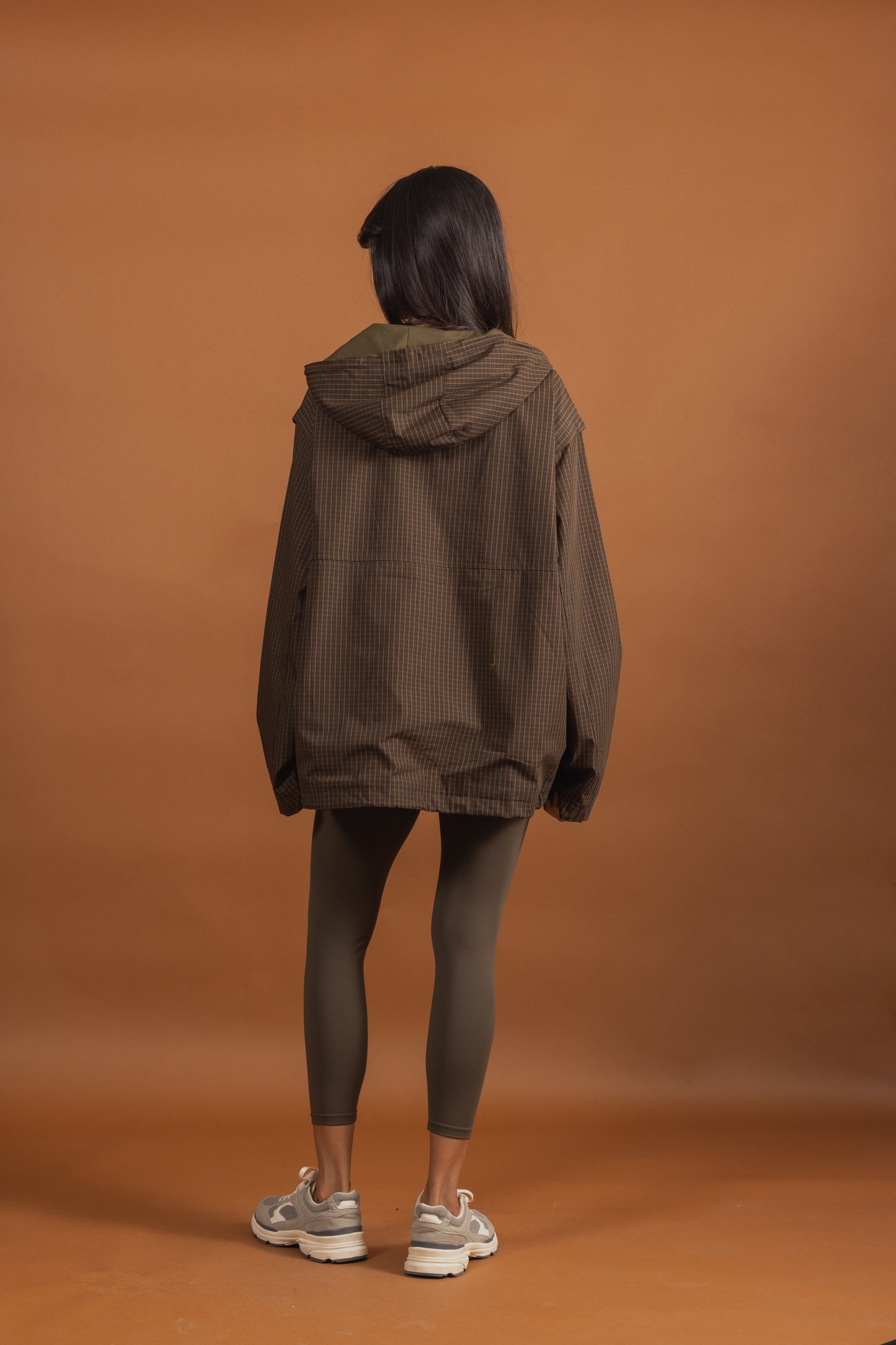 Bicolor Checked Tops