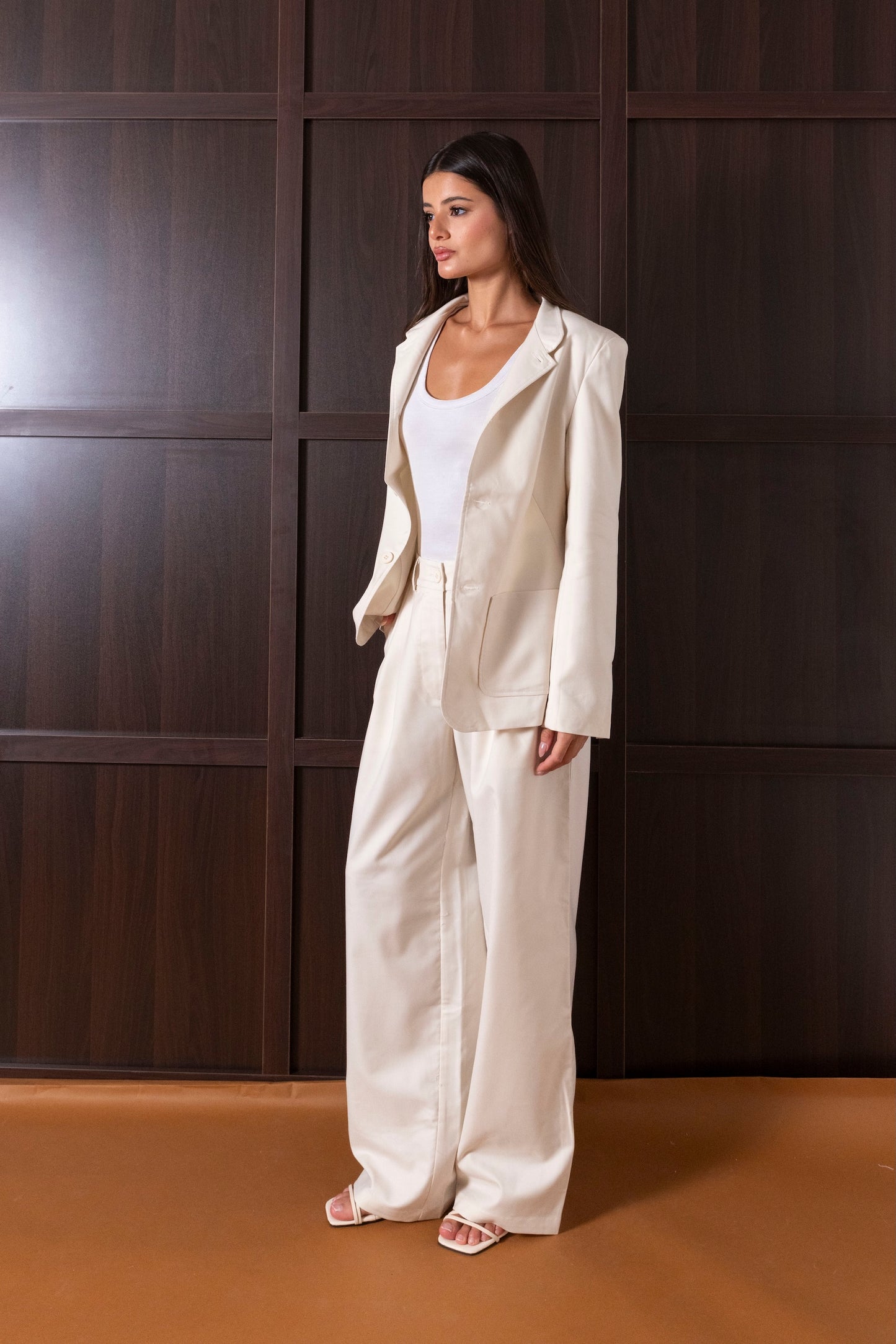 Ivory Tailored Set