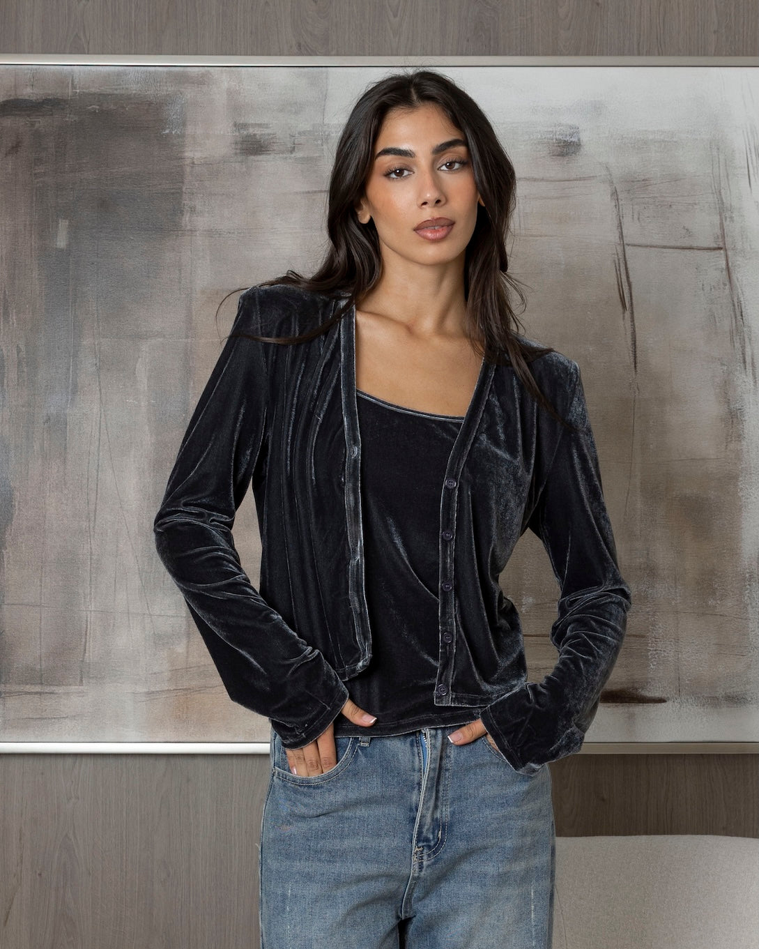 Velvet Top Sets (3 Colors)