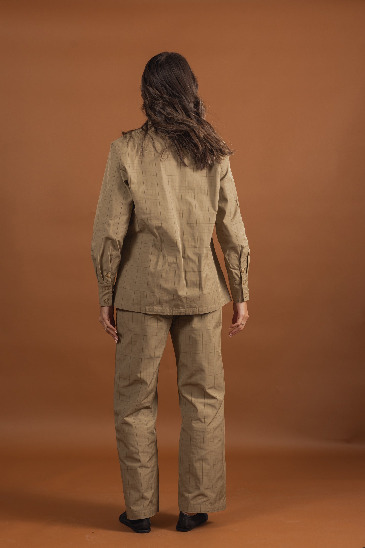 Olive Green Grid Set