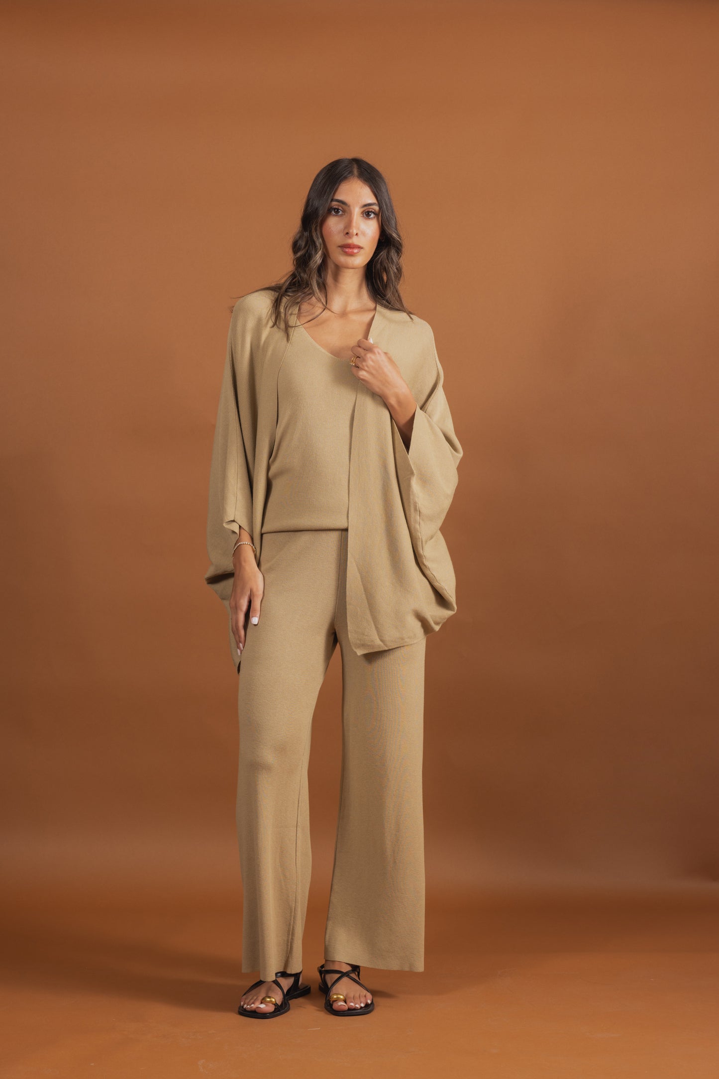 3 Piece Light Knit Lounge Set