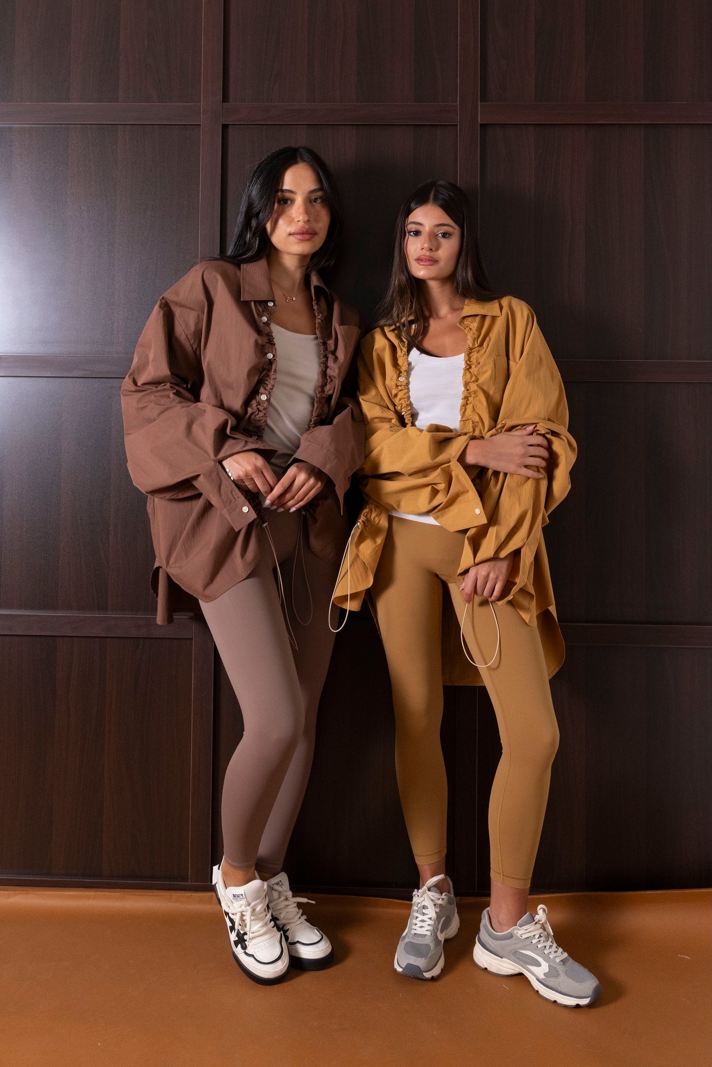 Coffee Jacket with Garters
