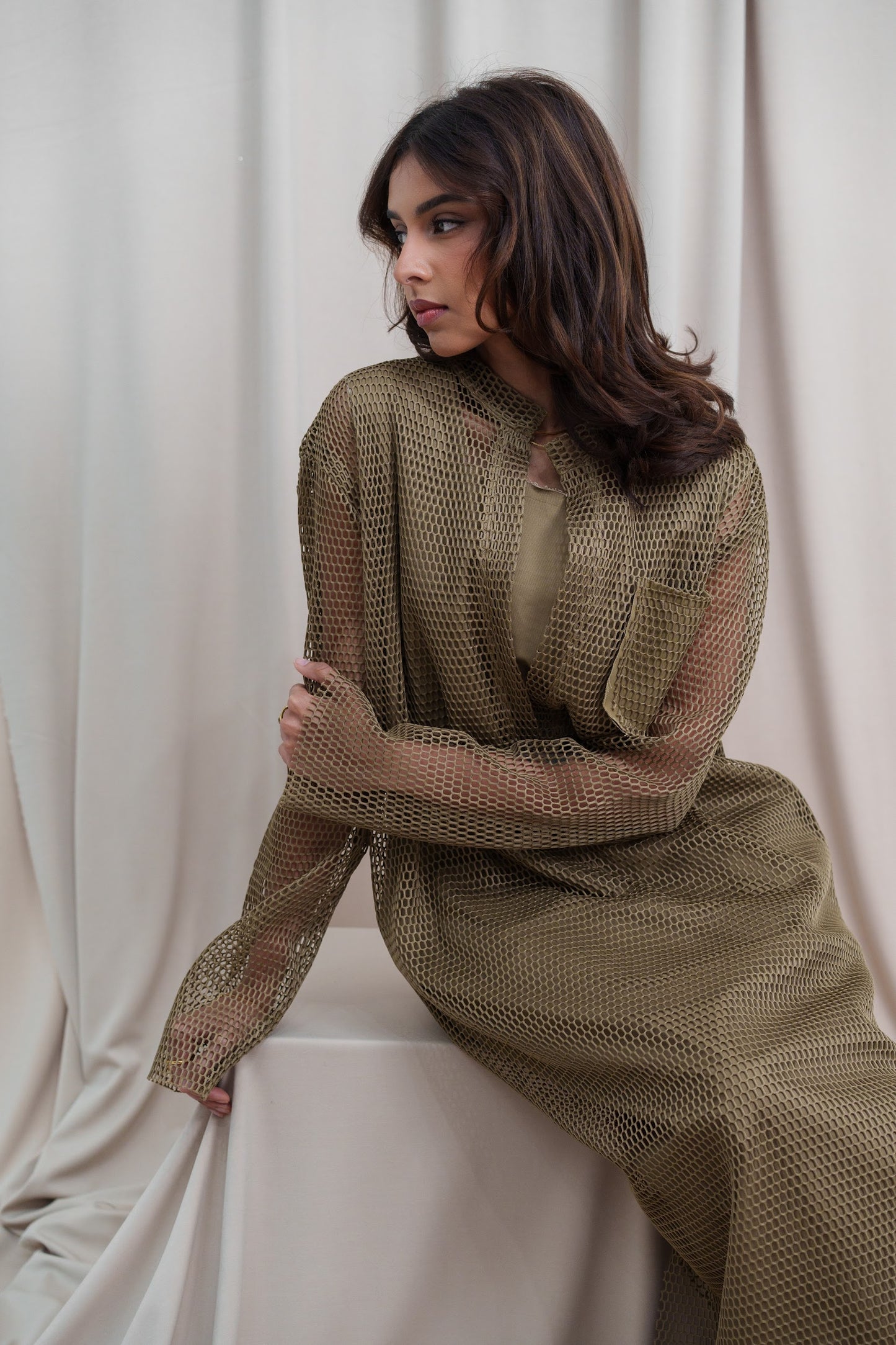 Mesh Kaftan