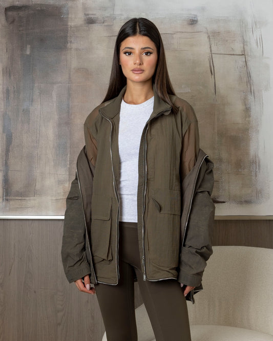 Olive Double Jacket