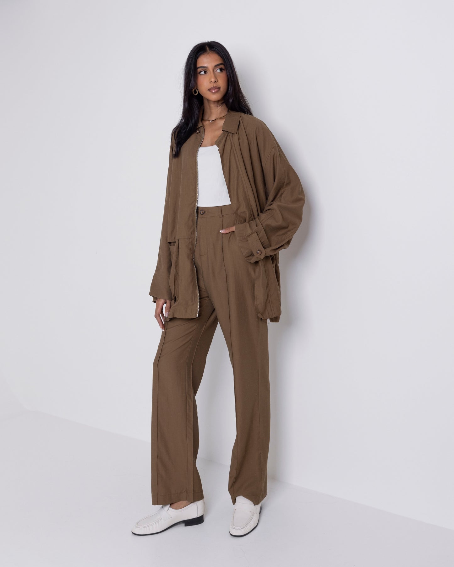 Casual Set in Caramel