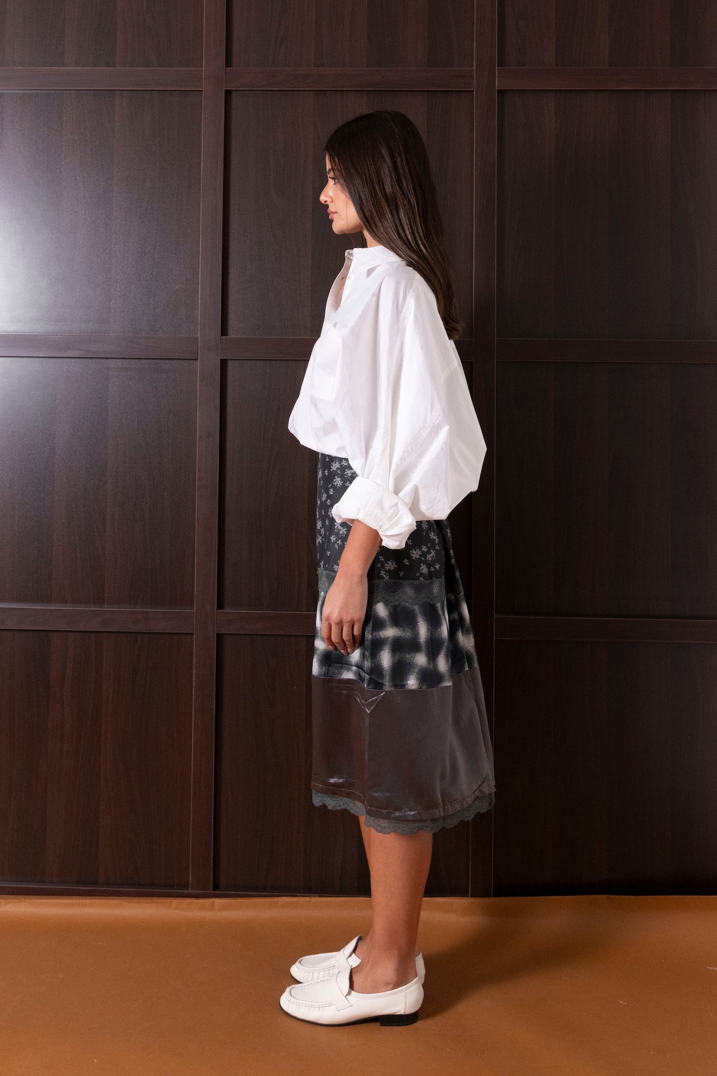 Mixed Patterns Skirt