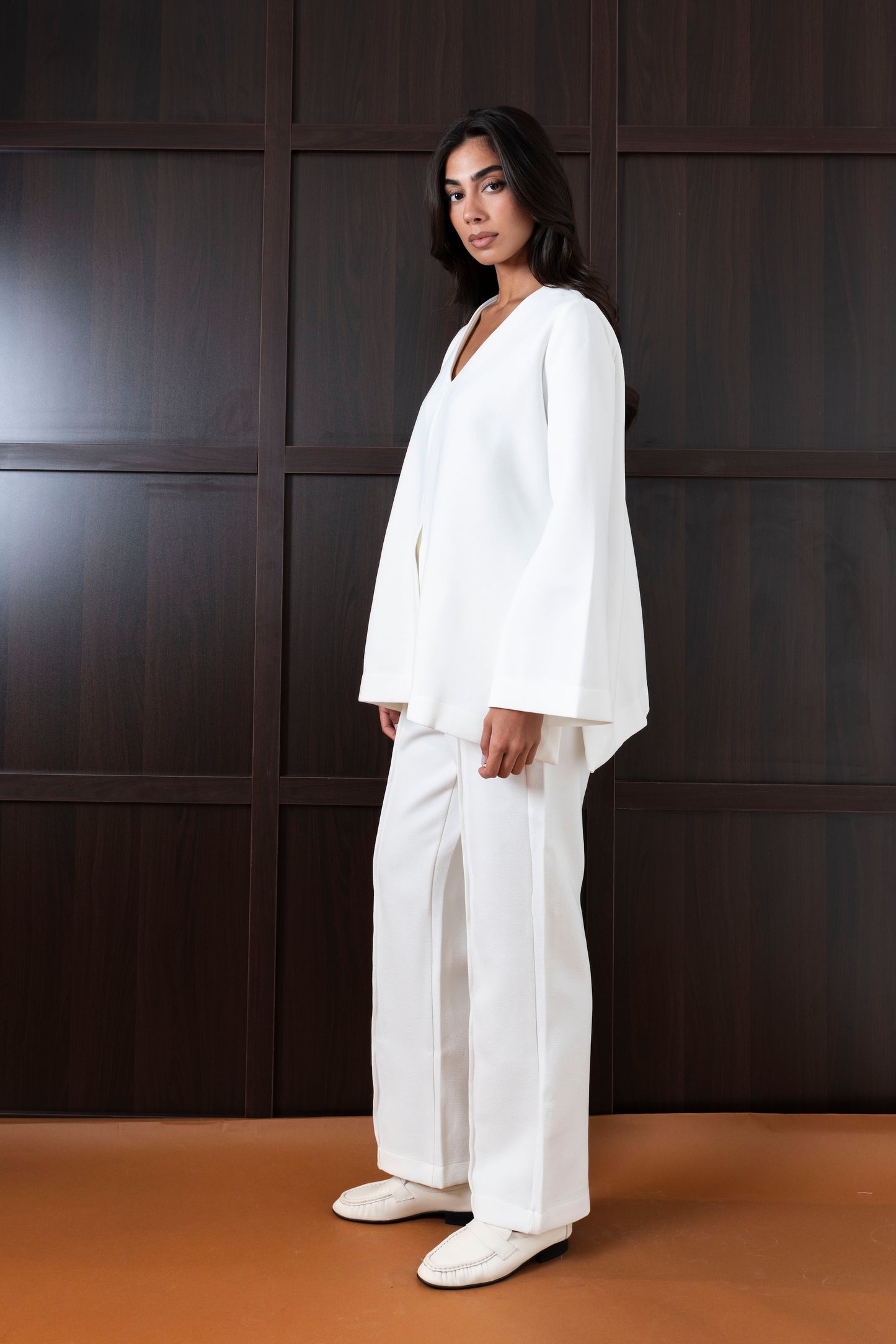 White Casual Set