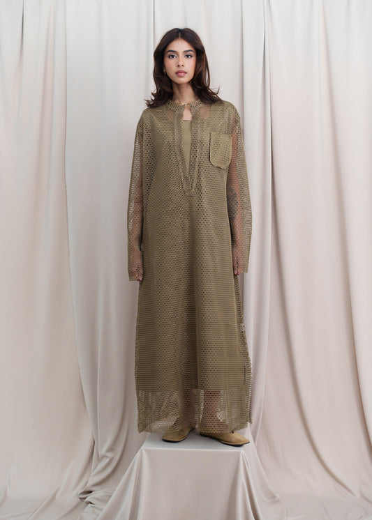 Mesh Kaftan