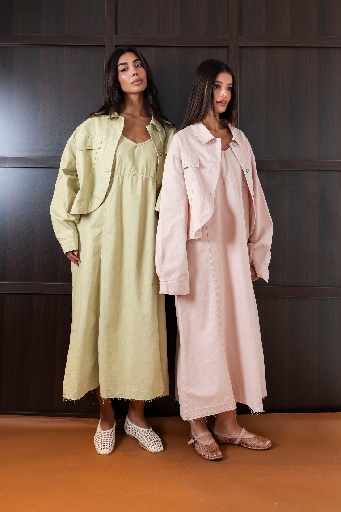 Lime Green Co-ord (Dress & Jacket)