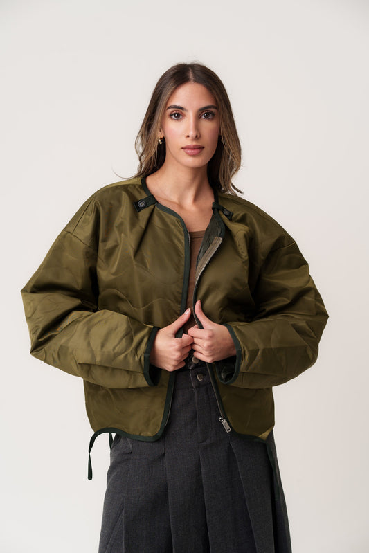 Olive Short Jacket