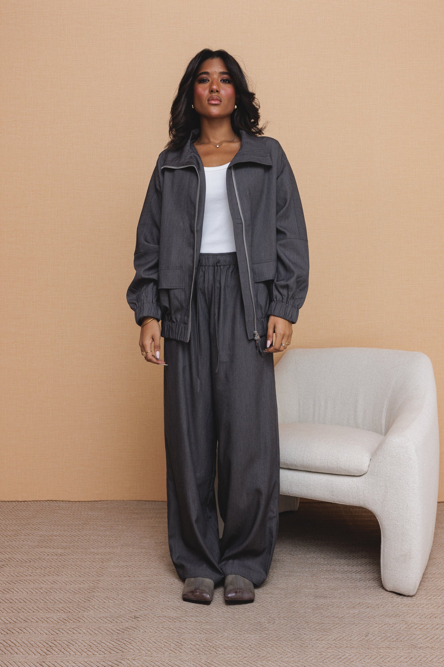 Cargo Bomber-like Grey Set