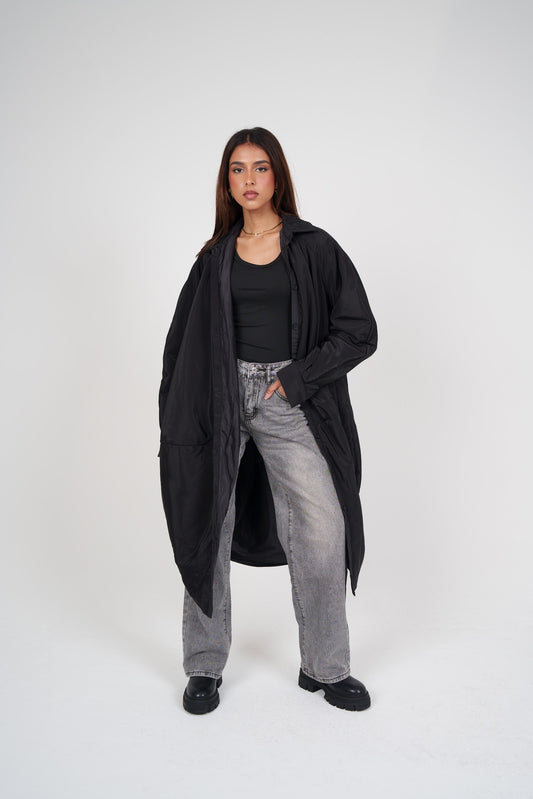 Balloon-like Long Shirt
