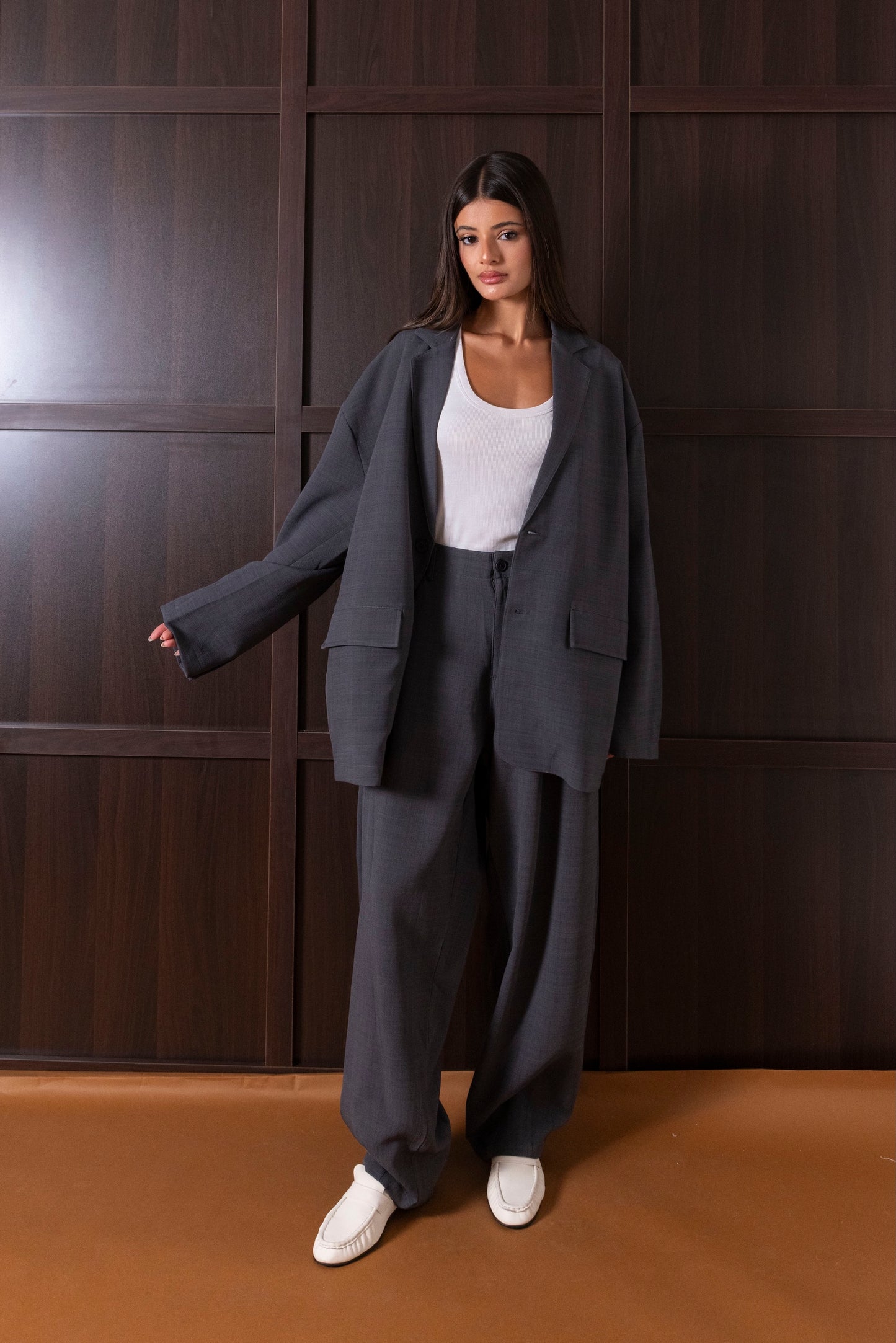 Grey Blazer Balloon Set