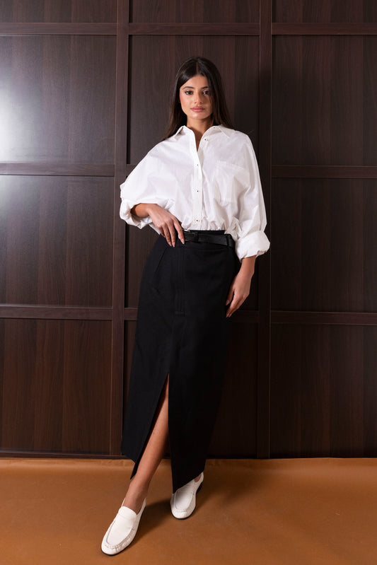 Open Wrap Skirt