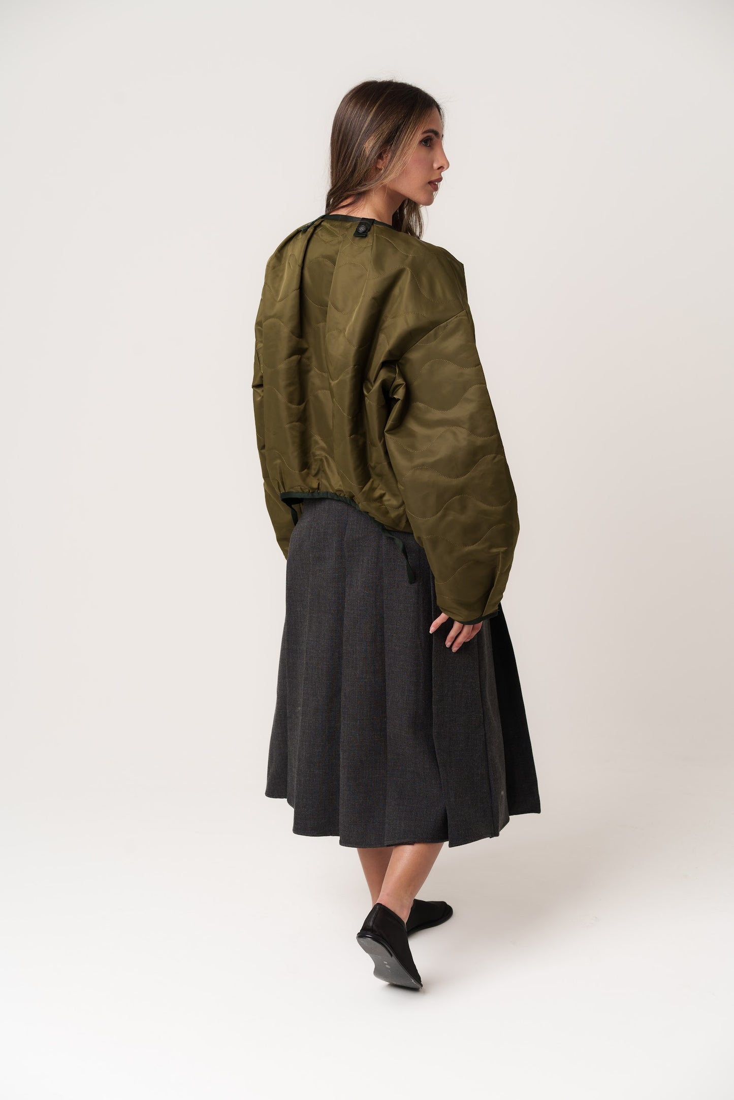 Olive Short Jacket