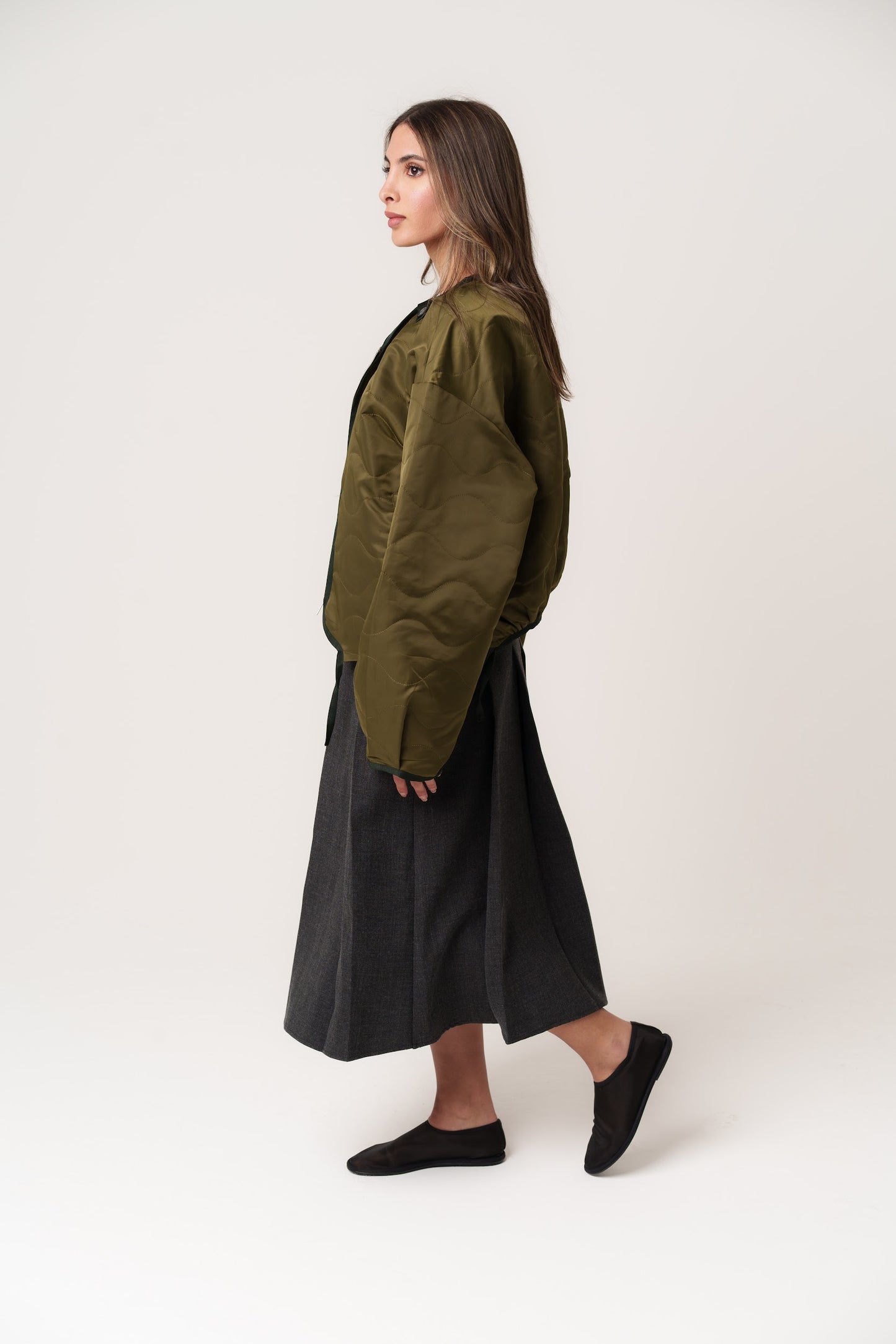 Olive Short Jacket