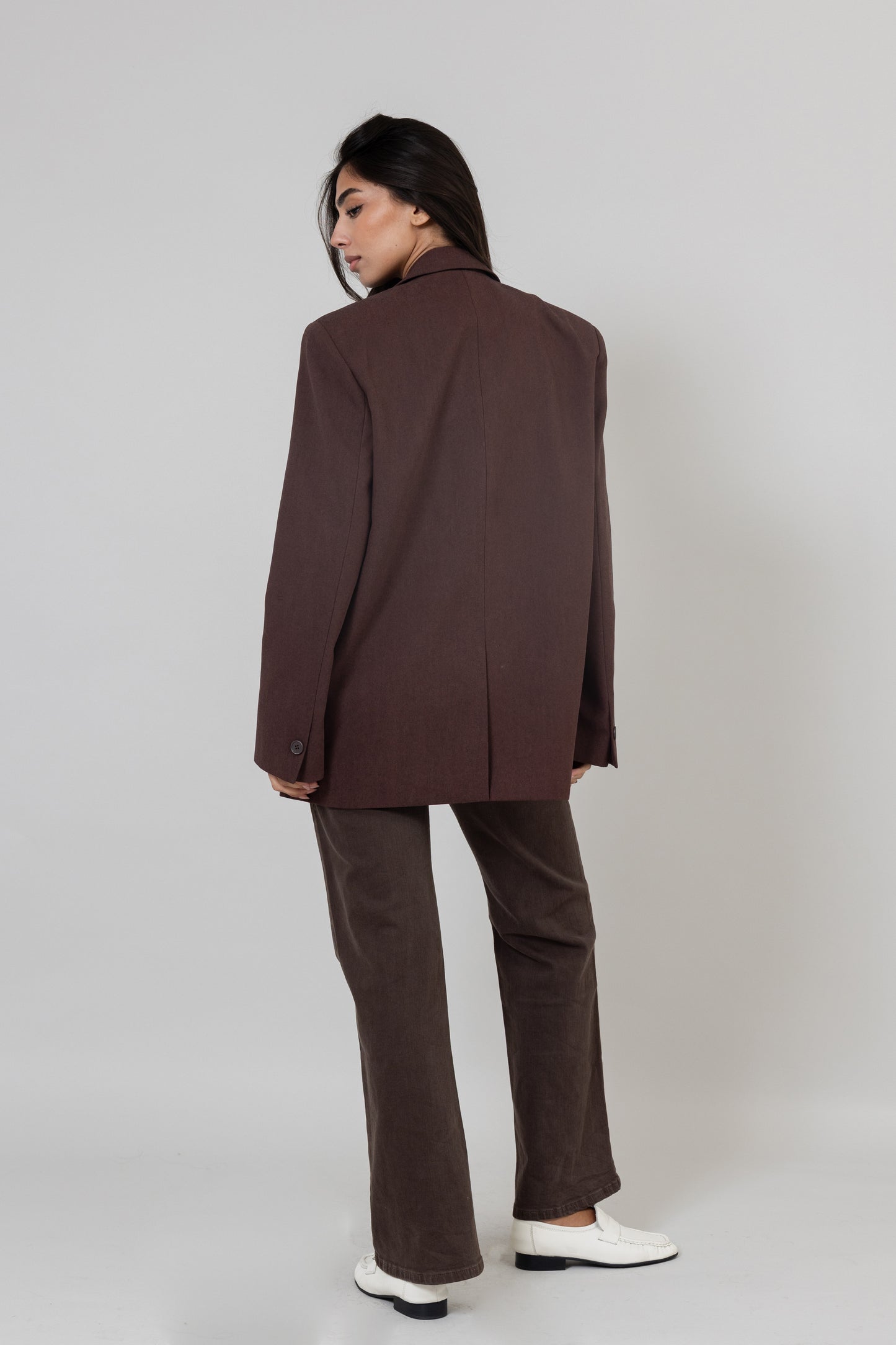 Patchwork Mocha Blazer