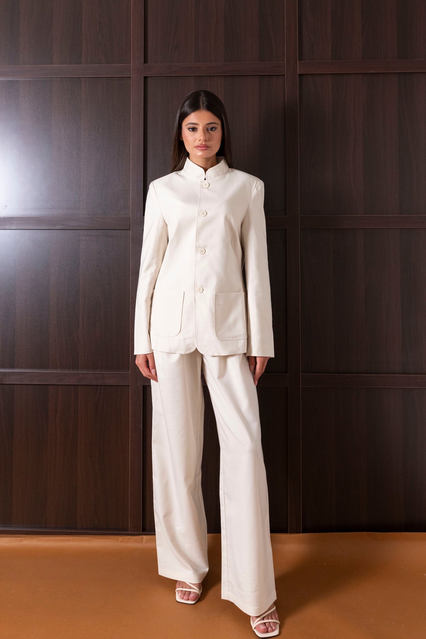 Ivory Tailored Set