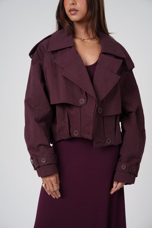 Short Trench in Wine