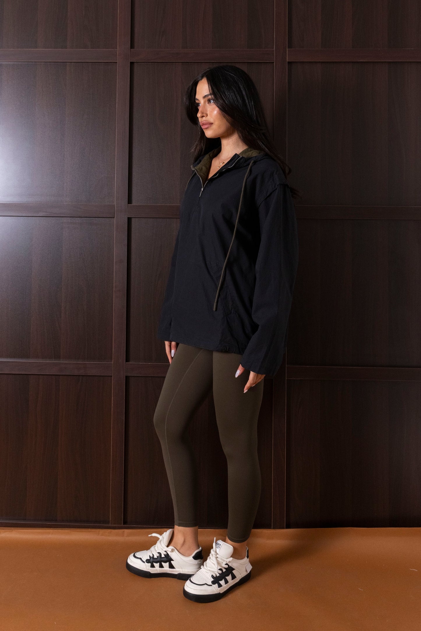 Bicolor Checked Tops