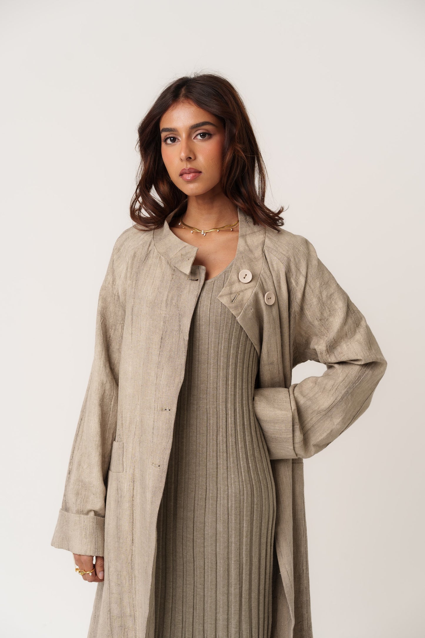 Long Textured Trench