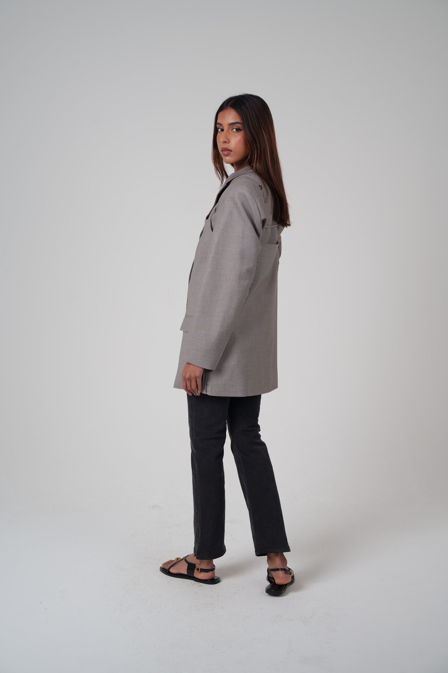 Structured Oversized 2 Piece Blazer