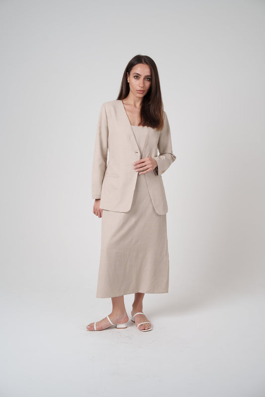 Suit Set (Dress & Blazer)