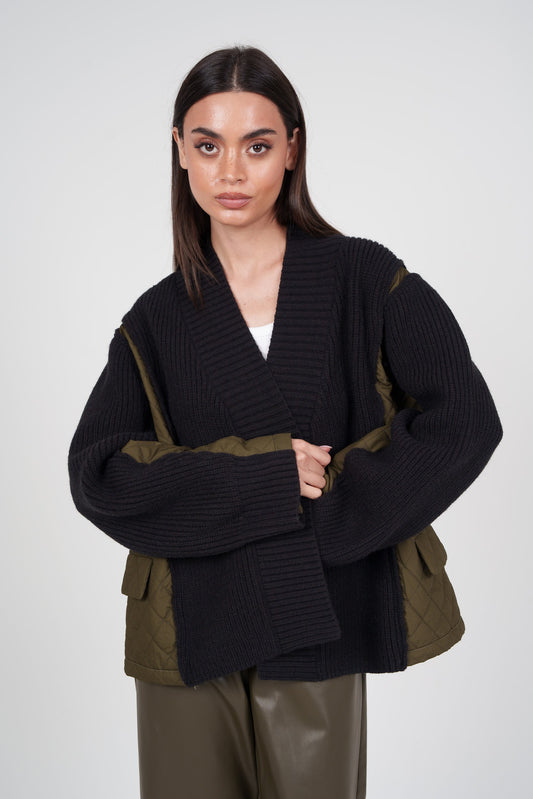 Knit X Quilt Jacket