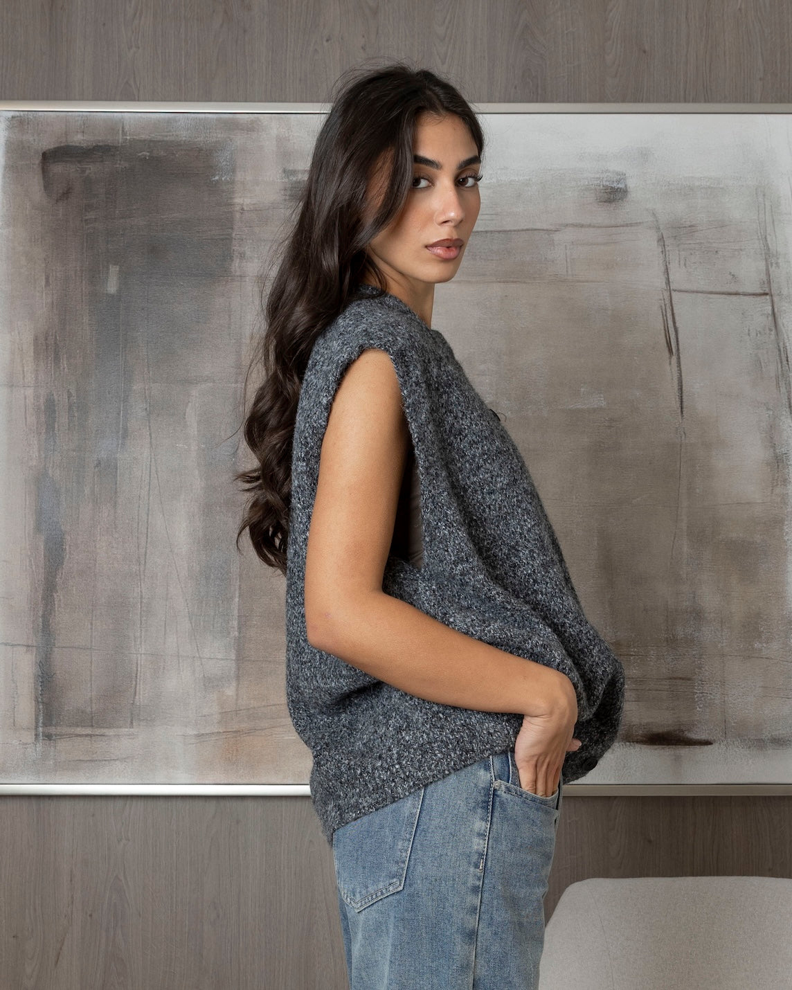 Oversized Cardigan Vest (3 Colors)