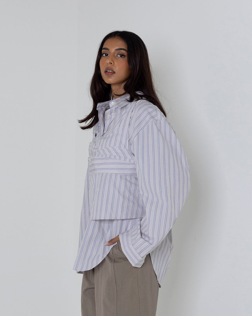 Striped Corset Shirt