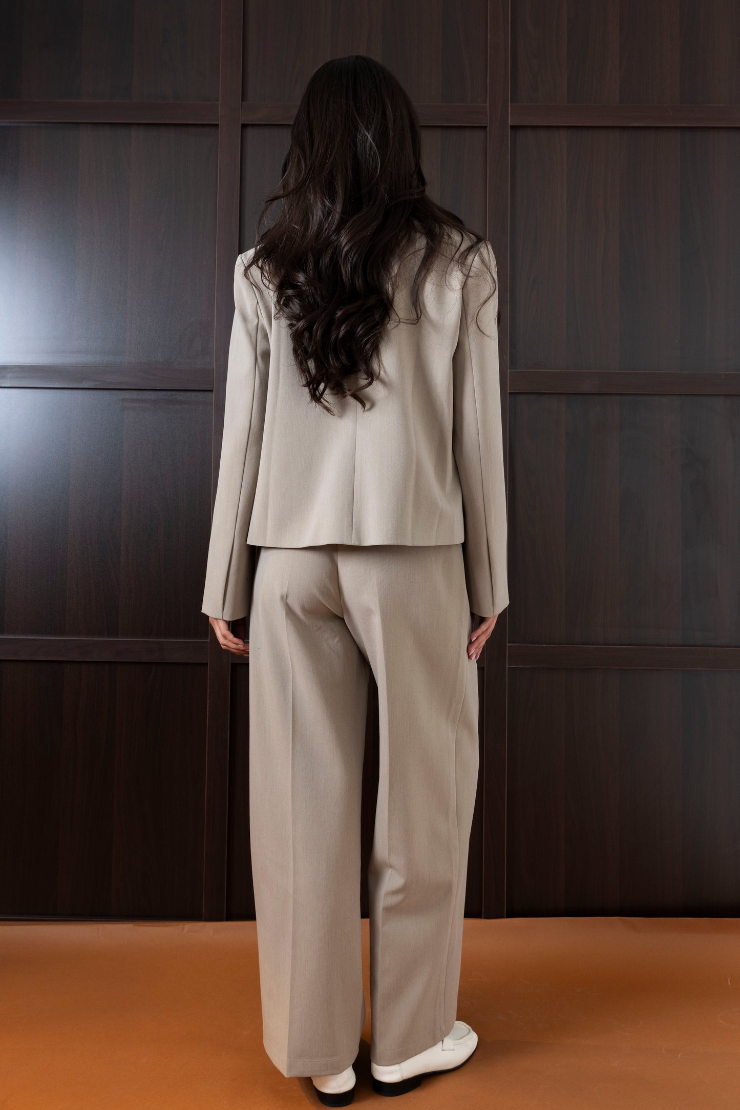 Buttoned Suit Set
