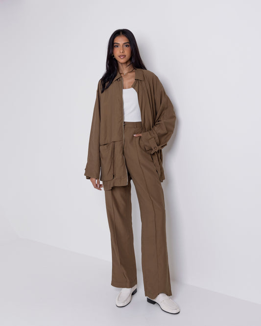 Casual Set in Caramel