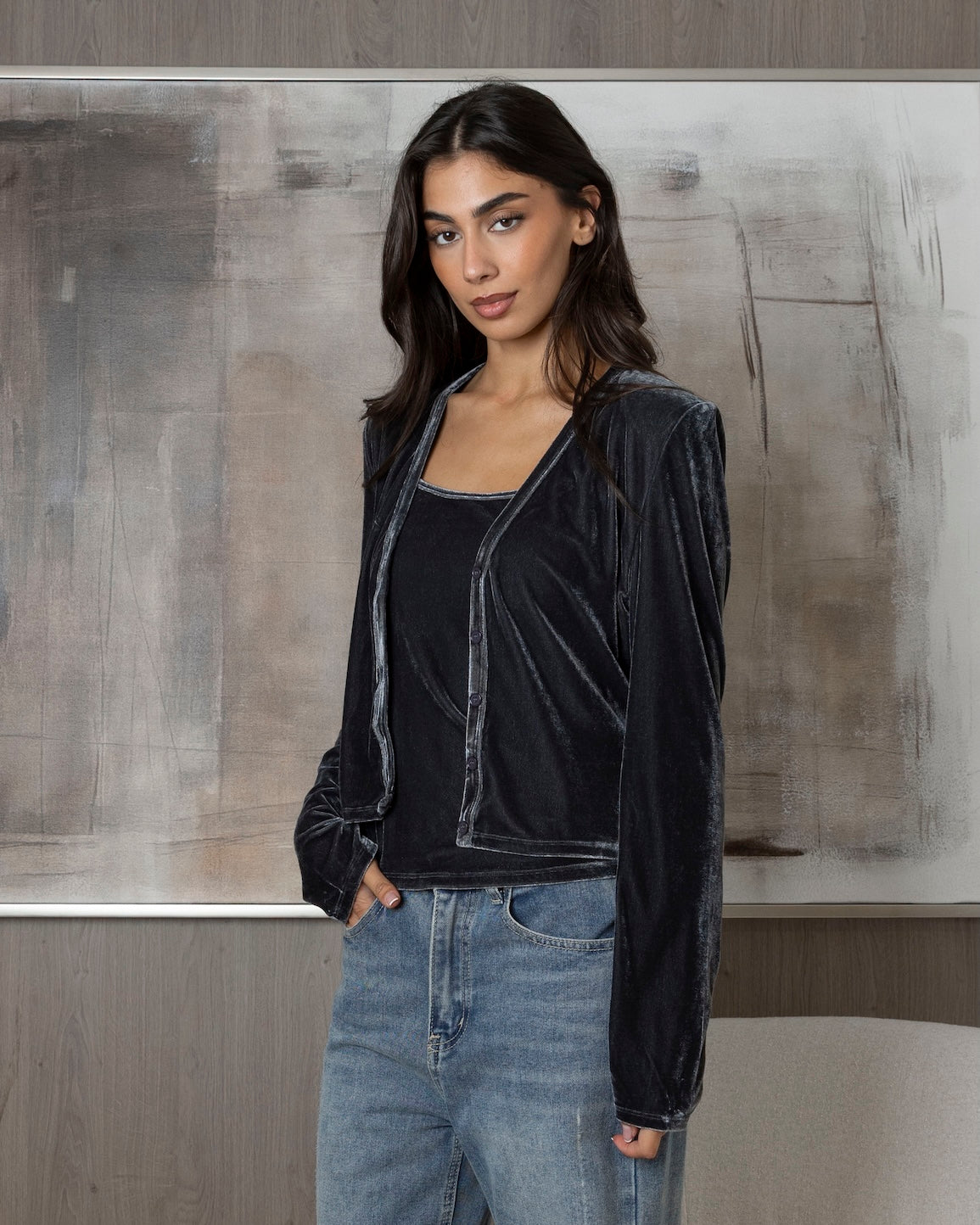 Velvet Top Sets (3 Colors)