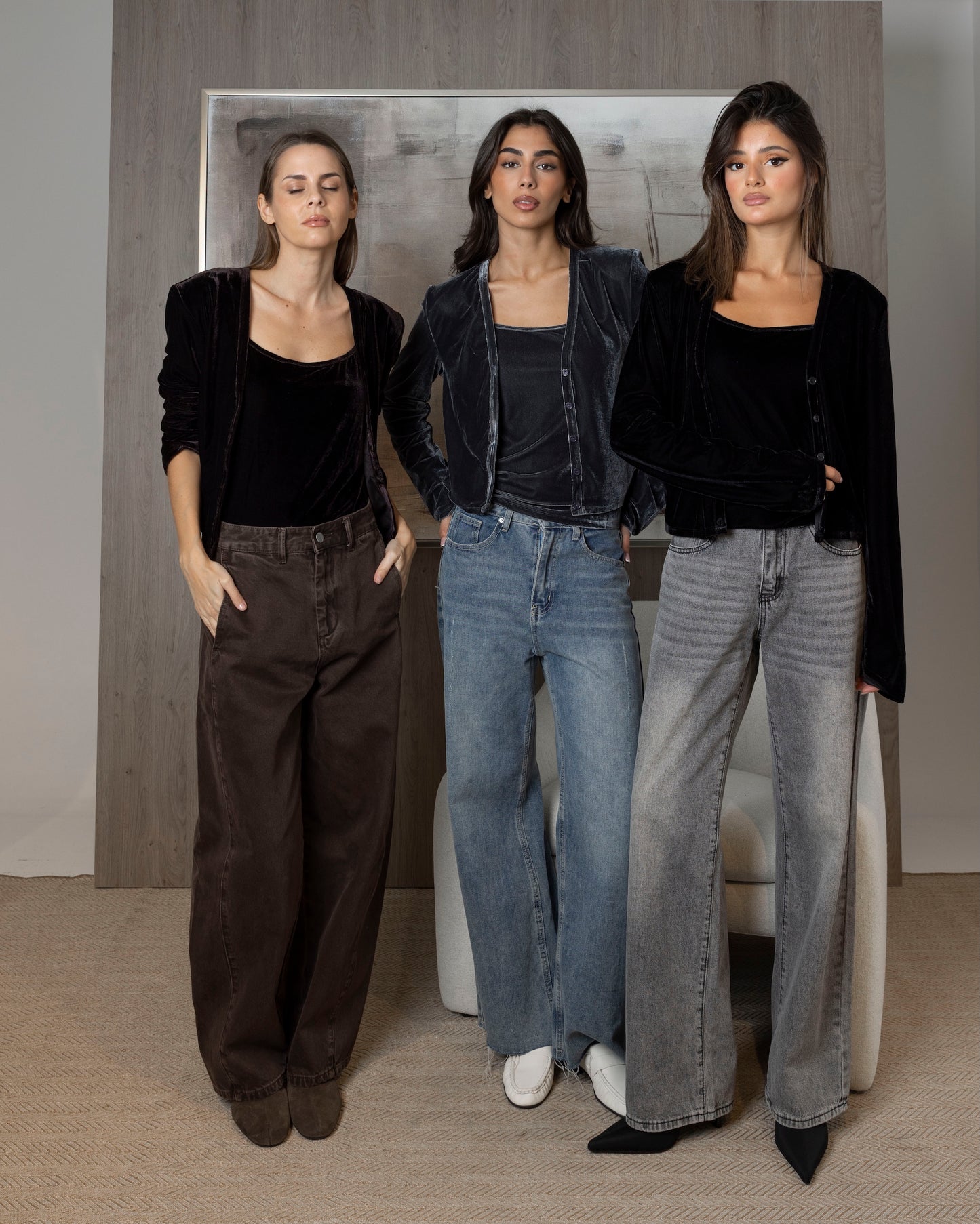 Velvet Top Sets (3 Colors)