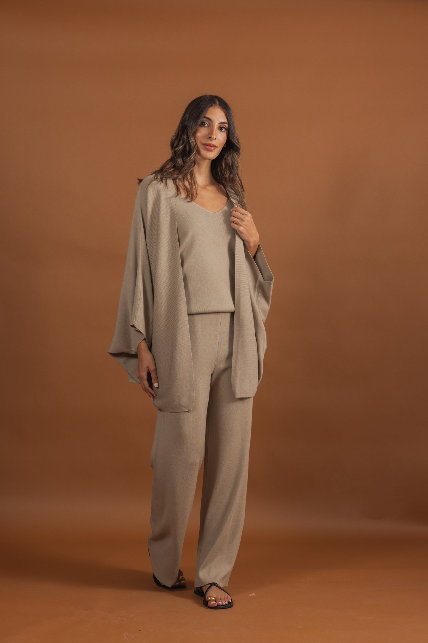 3 Piece Light Knit Lounge Set