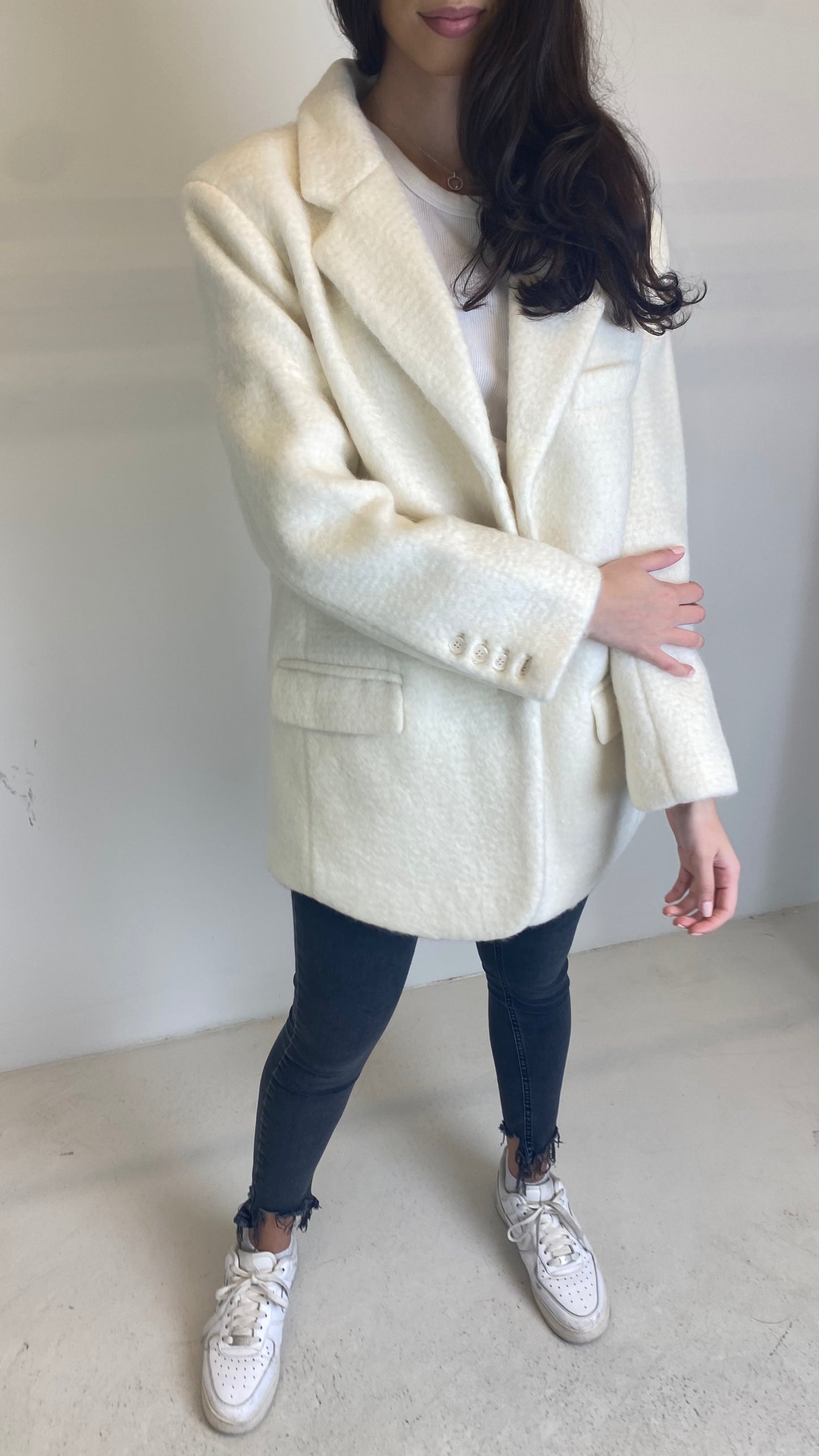 Shearling Blazer