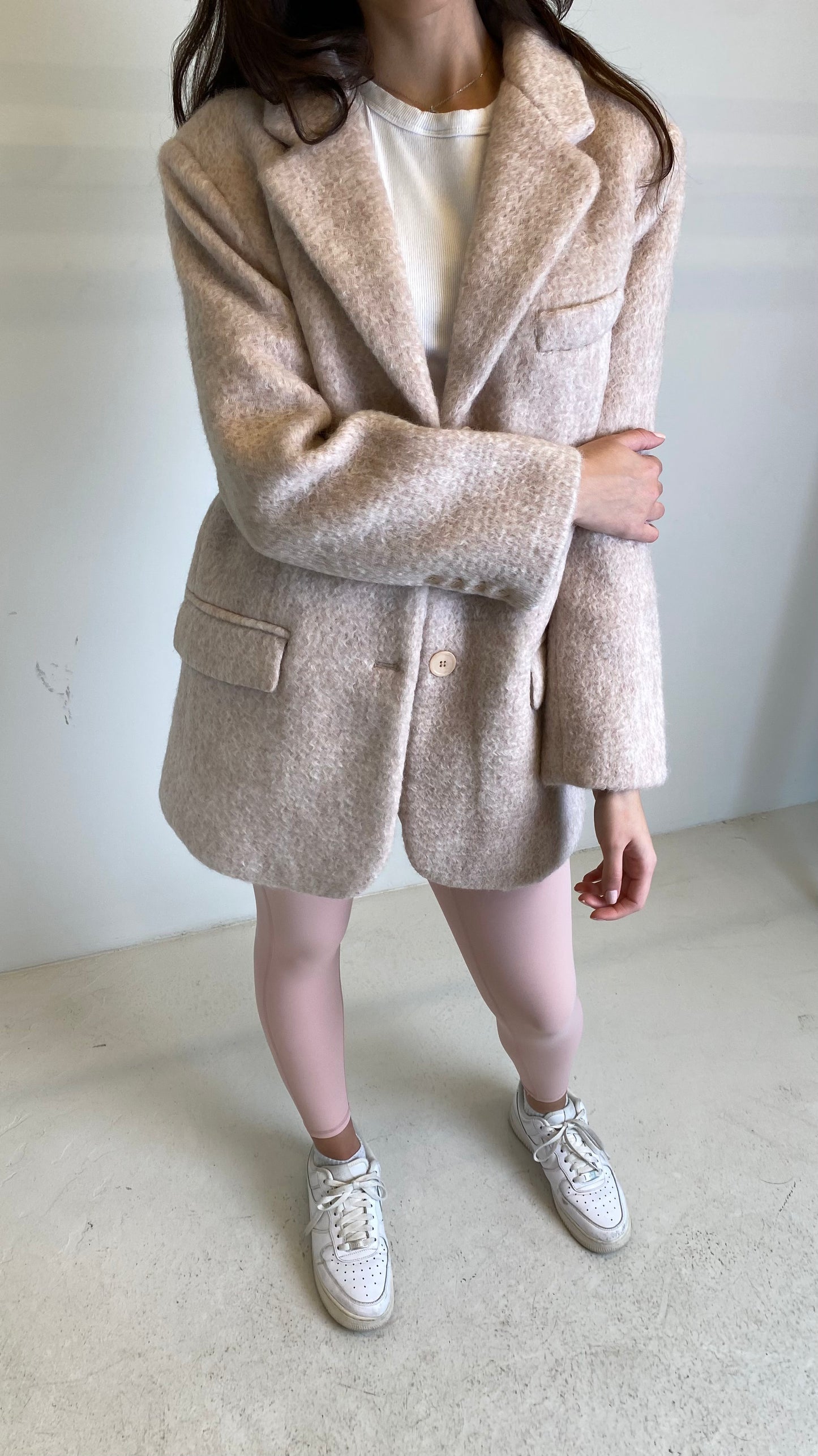 Shearling Blazer